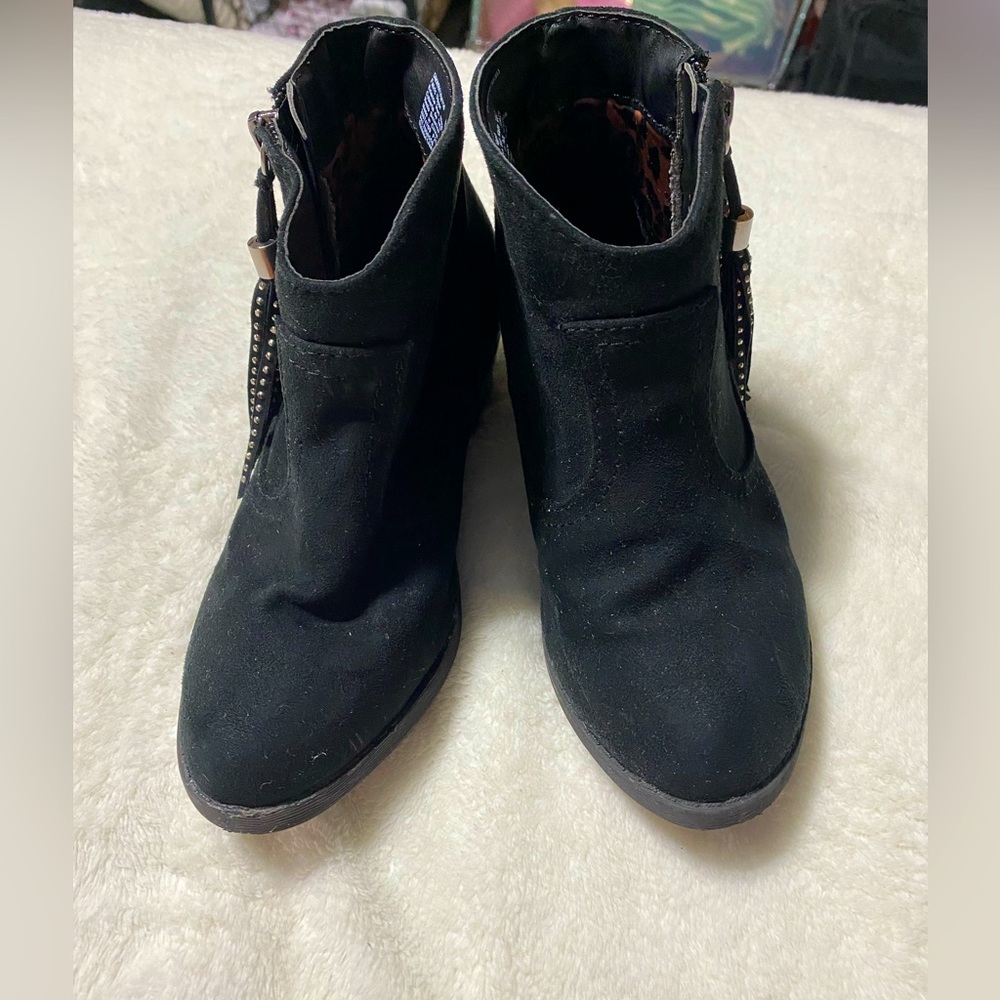 Black Wonder Nation Ankle boots